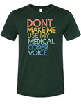 Green Medical Coder Shirt